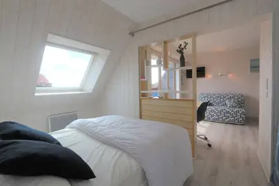 Image de Bénodet, studio vue mer et plage à pied!