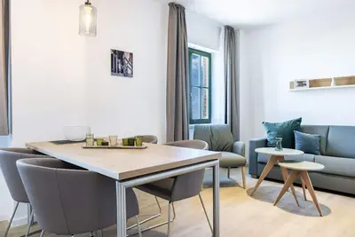 Image de Great apartment in harbor location with balcony and free use of the sauna area