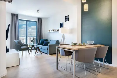 Image de Stylish harbor apartment with balcony, Wlan, use of sauna and great harbor view -