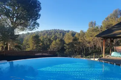 Image de Villa avec piscine au pied du Pic St loup