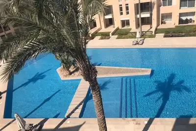 Image de Superior apartment with private beach and 160 meter long pool!