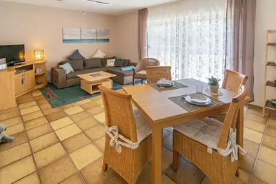 Image de Comfortable ground floor apartment (bottom right) Hannos Huus in Neßmersiel