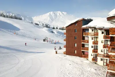 Image de Superbe appartement avec balcon orienté plein sud, skis aux pieds!