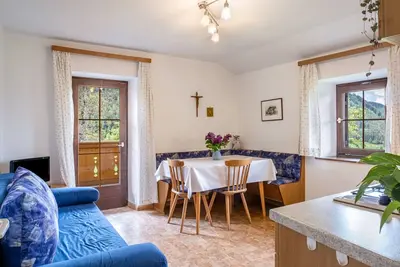 Image de Appartement 'Stablerhof - Löwenzahn' avec vue sur les montagnes, jardin et Wi-Fi
