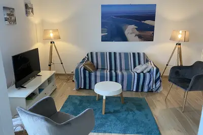 Image de Appartement spacieux de 75m2 Biscarrosse avec jardin et piscine.