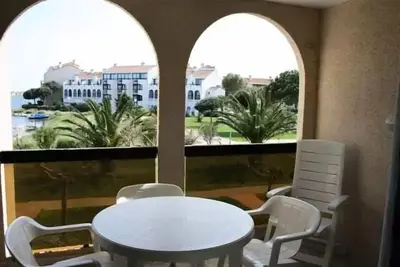 Image de Ferienwohnung 2 Zimmer im 1. Stock in Le Barcares - Cap Coudalere