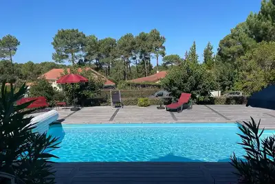 Image de Magnifique Villa pour 6 personnes – Piscine Privée Chauffée – Golf de Lacanau
