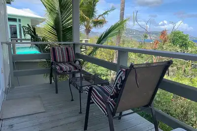 Panoramic ocean views, continuous trade winds