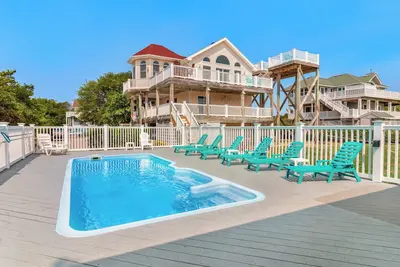 Image de Ar Lan Y Mor*Beach 1000ft* Corolla *2 Dogs Ok*Pool