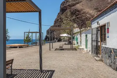 Image de \"Casa Costera Playa de Tasarte\", avec vue sur mer, terrasse et Wi-Fi