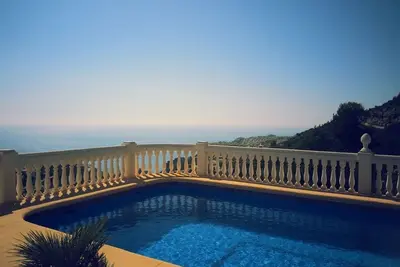 Image de Villa with private pool and panoramic views of the Mediterranean Sea