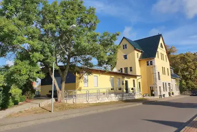 Image de Historic \"Alter Bahnhof\" Oberdorla with private playground,