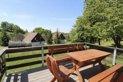 Image de Magnifique maison de vacances privée pour 7 personnes avec Wifi, piscine, Tv, terrasse et parking