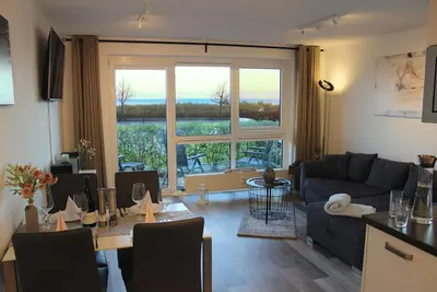 Image de Appartement avec 3 *** à droite sur la plage de la mer Baltique, avec vue sur la mer Baltique