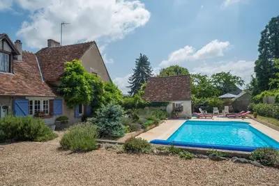 Image de Belle maison de vacances privée avec Wifi, piscine privée, Tv, terrasse et animaux admis