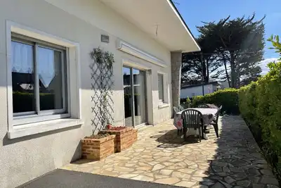 Image de Maison 3 chambres à 100m de la plage avec grande terrasse, jardin clos et parking - Jullouville