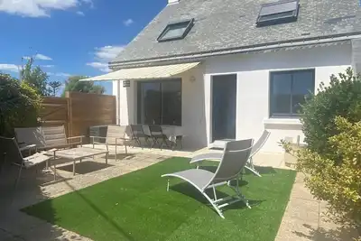 Image de Maison Sarzeau, 5pers. 50m de la plage de Penvins - meublé de tourisme 3***