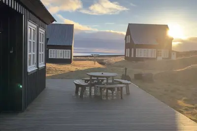 Image de Beautiful home between glacier and sea, Iceland