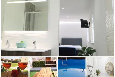 Image de Beautiful house to relax in with garden and outdoor pool and Jacuzzi, Santar