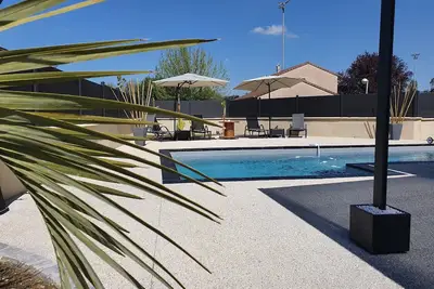 Image de Sublime villa, piscine privative chauffée à 26° (selon saison), baby-foot
