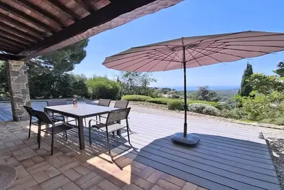 Image de Villa T5 - 8 personnes - Piscine privée - Vue mer - WiFi - Climatisation - Domaine de Barbigoua - La Croix Valmer