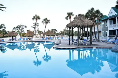 Image de No Shoes A4d-Purple Parrot Resort-Perdido \n1 bd condo/gated/ pool/tiki bar