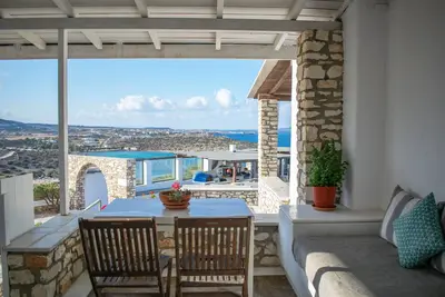Image de Irenes View Apartments Villa 5 - 5 personnes avec piscine et vue sur la mer Ă Agia Irini