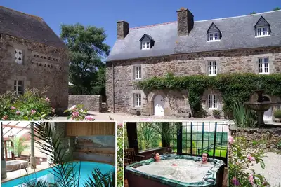 Image de Gite dans manoir breton avec piscine intérieure, Carnoët