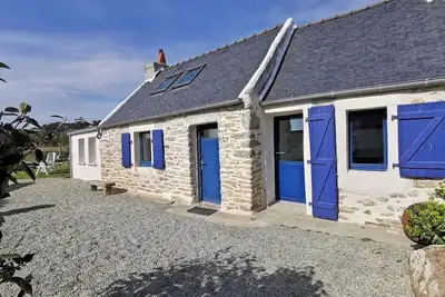 Maison de pêcheur avec vue imprenable sur la mer et le port