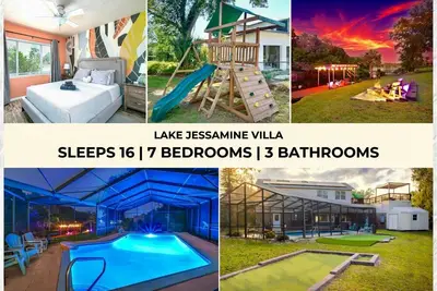 Image de 7br Lakefront Duplex w/ Pool, Sauna & Hot Tub!