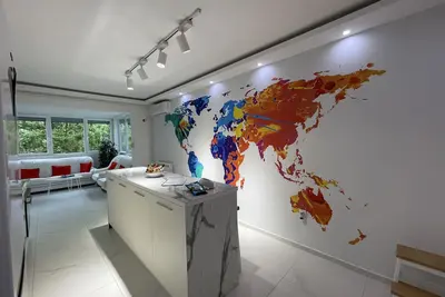 Image de EVAs★WorldMap★Bright★Spacious 2br/2ba/FreeParking