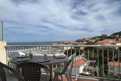 Image de Appartement 4 couchages, terrasse, parking, animaux admis - Banyuls-sur-Mer