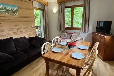 Image de Confortable 2 pièces cabine à Samoëns avec wifi, parking et animaux admis