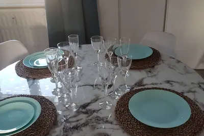 Appartement cosy 50 mètre  de la plage et parking privé sécurisé