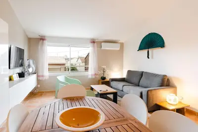 Image de Fr21 Spacieux T2 Mezzanine climatisé Plage des Chalets