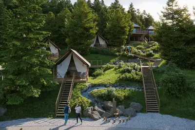 Image de Bel appartement dans une maison de vacances pour 6 personnes avec Wifi, Tv, terrasse et parking