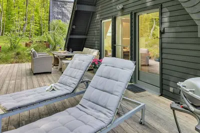 Image de Belle maison de vacances privée pour 6 personnes avec Wifi, Tv, terrasse et parking