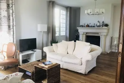 Image de Maison Familiale, Plage à 250m, Calme, Jardin, Terrasse, Wifi