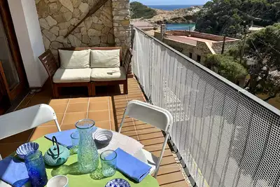 Image de Vue sur la mer. 150 mètres de la plage de Sa Tuna