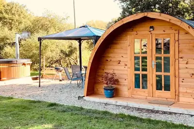 Image de Secluded Glamping Pod With Private Hot Tub