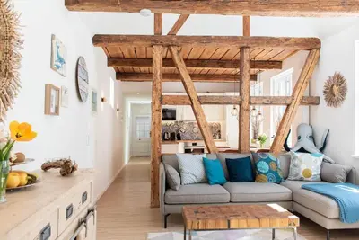 Image de Apartment Nordic Nature Loft in Travemünde directly in the Vorderreihe incl. private sauna