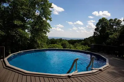 Image de Scenic A-Frame | Pool, Hot Tub & Panoramic Views