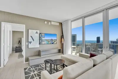 Image de Luxury new ocean view 3bd apartment. Beach access. Hollywood/Hallandale.