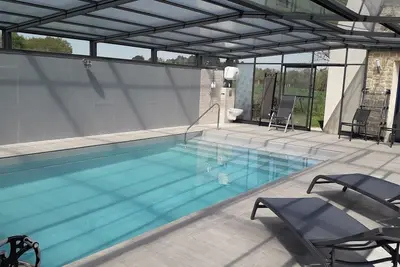 Image de Maison - Piscine privée couverte - Golfe du Morbihan