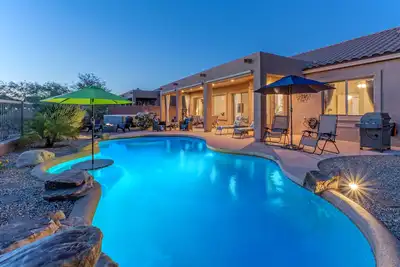 Image de Mt Views & Resort Amenities: Pvt Htd Pool, Hot Tub, Bikes, XBox One