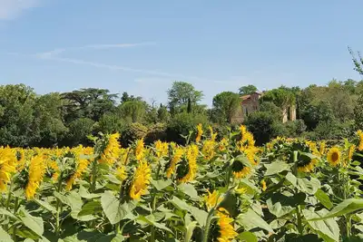 Le gîte Château Sud, le charme de la Toscane au coeur du Lauragais.