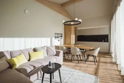 Image de Appartement \"Nature Sonne\" avec vue sur les montagnes, terrasses et Wi-Fi