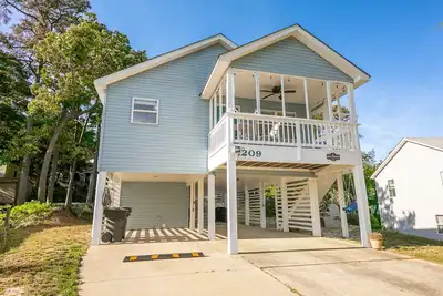 Image de Casa Domingo📍Outer Banks 🏡Entire Beach Home📈Community Pool and Pet Friendly!