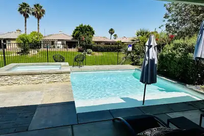 Wade/Jen  · MantrA House- Boho Oasis- Pool/Spa - 1mi Coachella