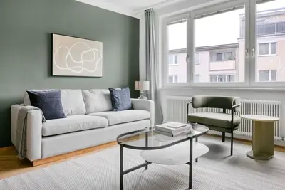 Image de Ideal Margareten 2br w\/ Elevator, 5 mins walk to U4\/U1, by Blueground